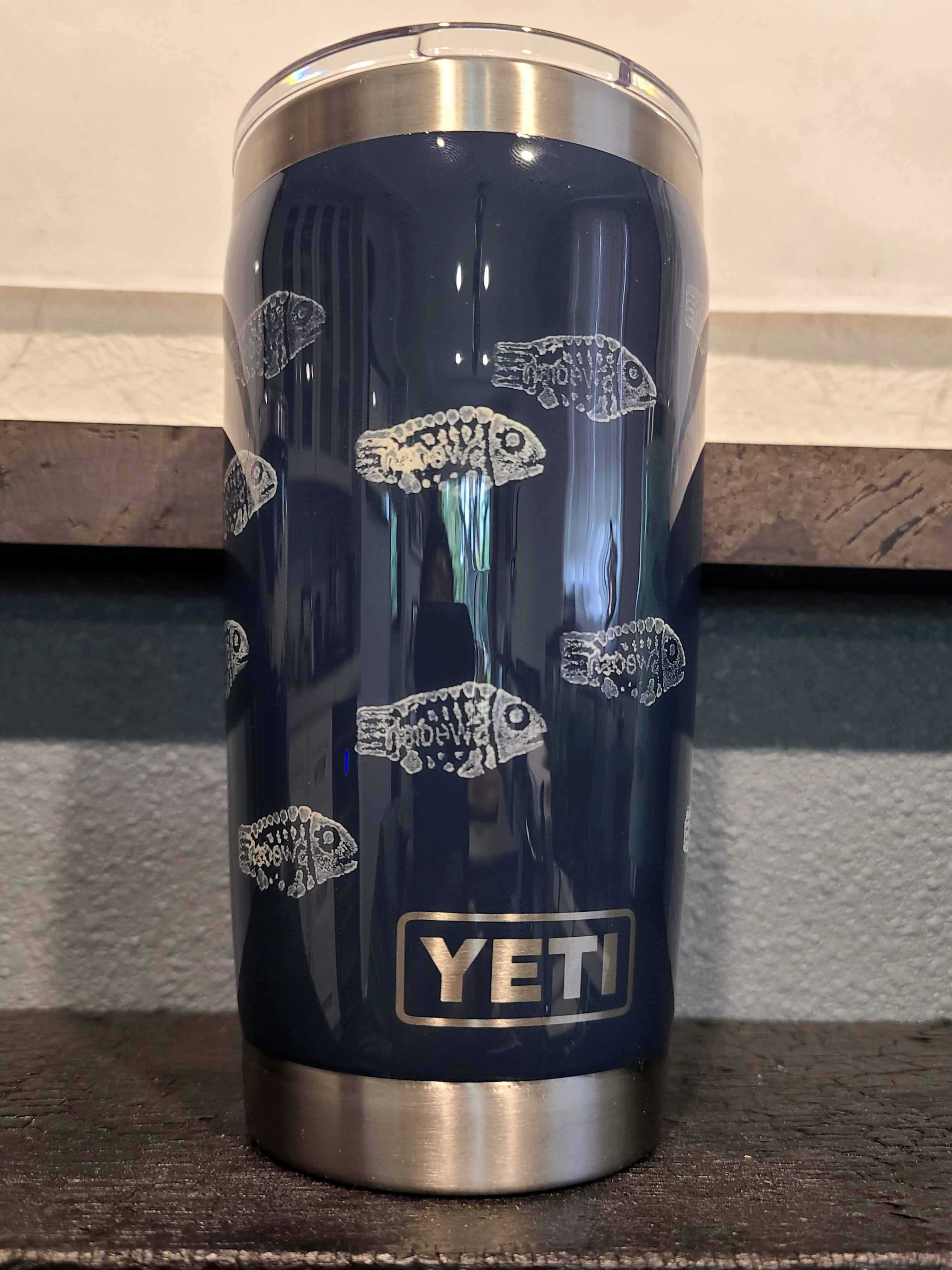 Resting Beach Face – Engraved Stainless Steel Tumbler, Yeti Style